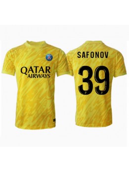 Paris Saint-Germain Matvei Safonov #39 Torwart Ausweichtrikot 2024-25 Kurzarm